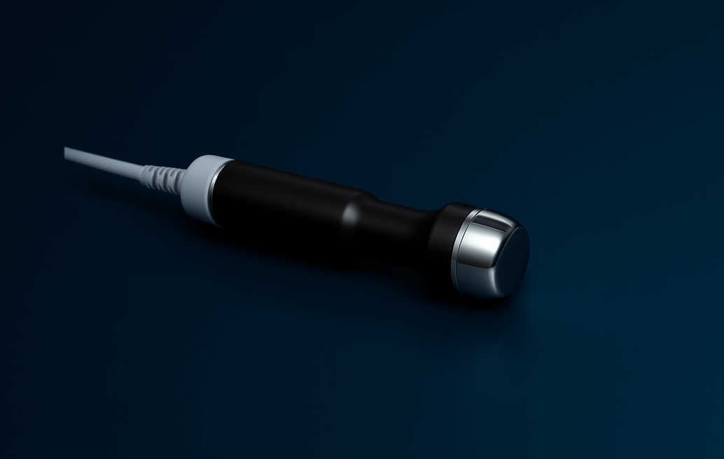 Ultrasound handpiece of LUNEIQ Aura for enhanced transdermal delivery and skin hydration
